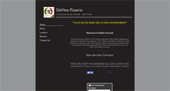 Desktop Screenshot of devitospizzeria.net